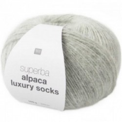 Rico Alpaca Luxury Socks 004 silbergrau