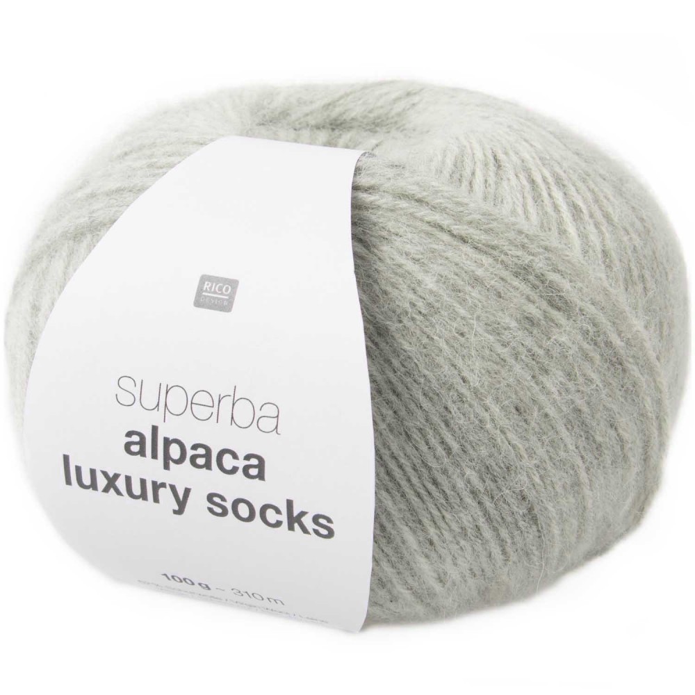 Rico Alpaca Luxury Socks 004 silbergrau