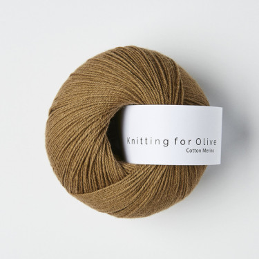 Knitting for Olive Cotton Merino - Nut Brown