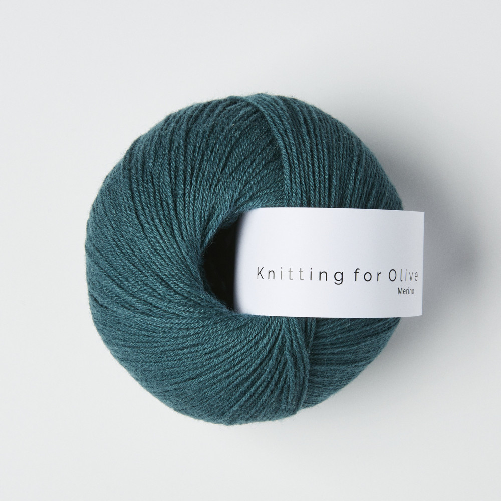 Knitting for Olive Merino - Petroleum Green