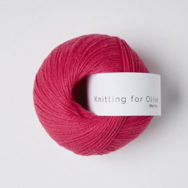 Knitting for Olive Merino - Pink Daisies