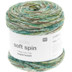 Rico Socks Soft Spin 006 Forest Greens