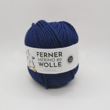 Ferner Merino 80 - 318 dunkelblau