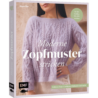 Moderne Zopfmuster stricken - Joan Ho