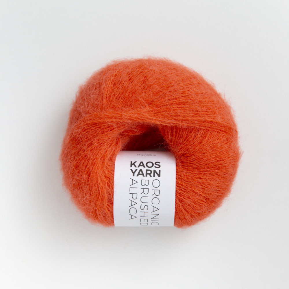 KAOS YARN Organic Brushed Alpaca 2030 Fierce