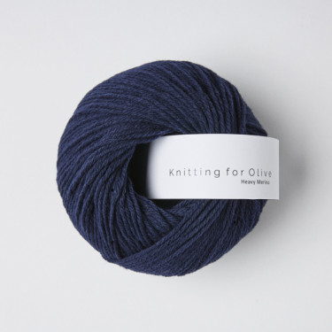 Knitting for Olive Heavy Merino - Navy Blue