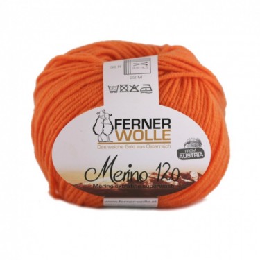 Ferner Merino 120 - 406 orange