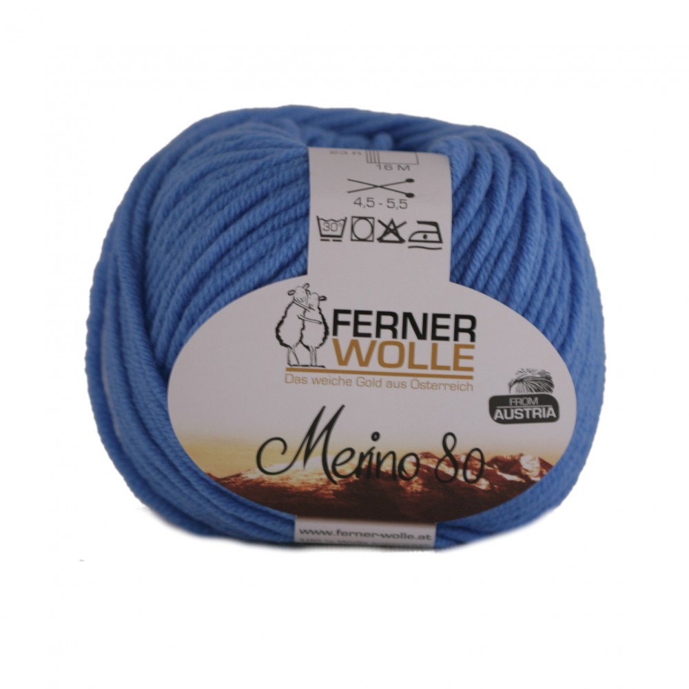 Ferner Merino 80 - 314 blau